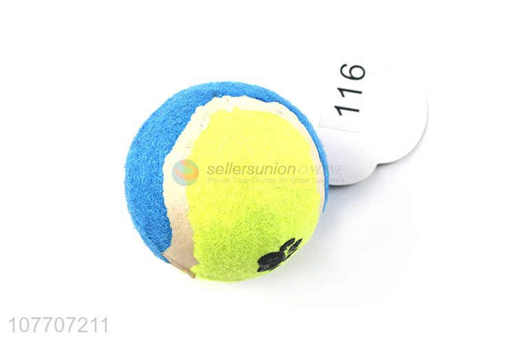 Wholesale pet toy ball flannel chew toy outdoor pet interactive toy