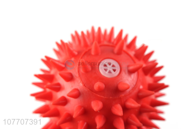 Popular pet non-toxic toy chew interactive toy bouncy spike