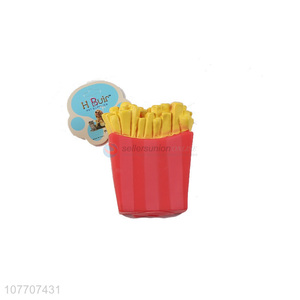 Simulation non-toxic French fries toy chewy interactive toy