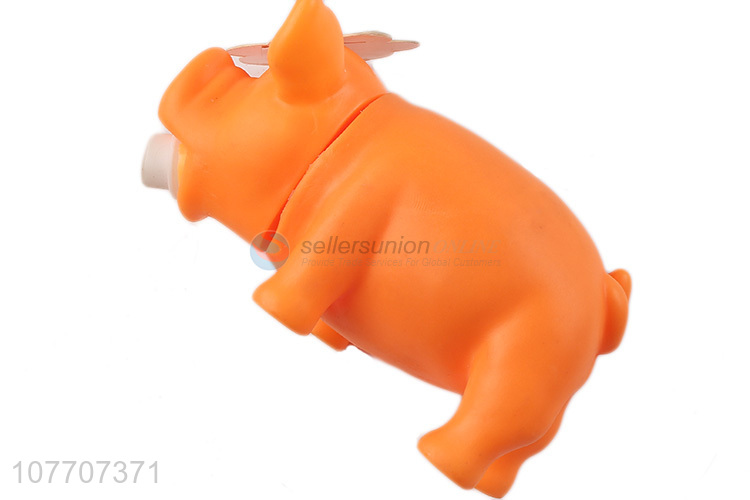 High quality removable pig toy pet chewing teeth toy