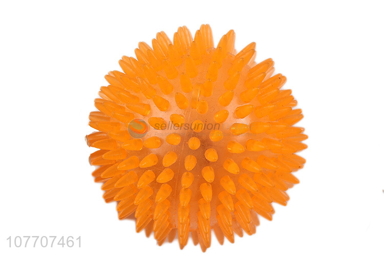 Popular pet non-toxic toy chew interactive toy bouncy spike