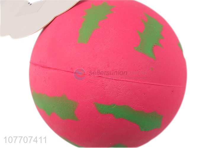 Factory direct sale toy latex plastic training ball dog chew interactive pet toy