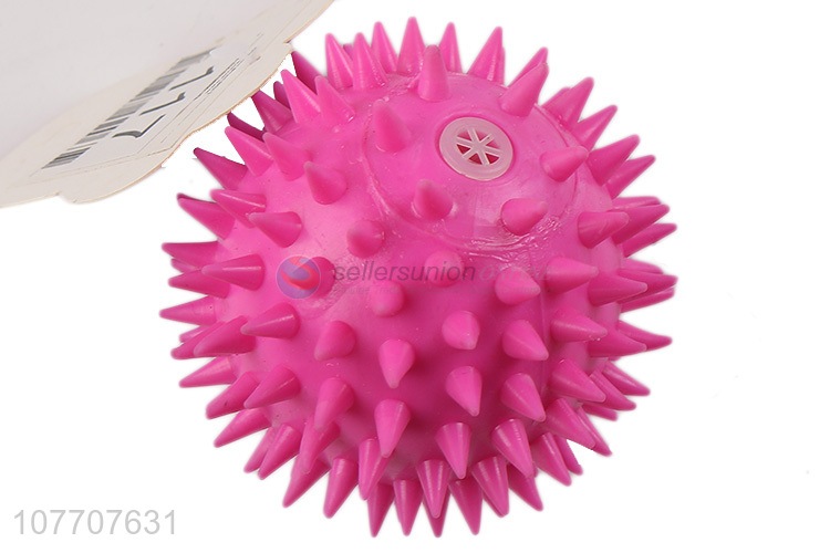 Popular pet non-toxic toy chew interactive toy bouncy spike