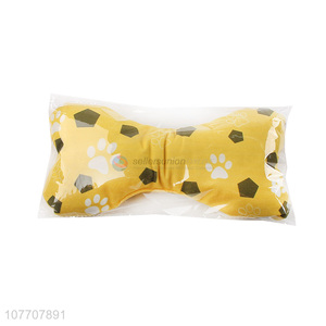 Good quality pet toy teddy small dog sleeping bone pillow