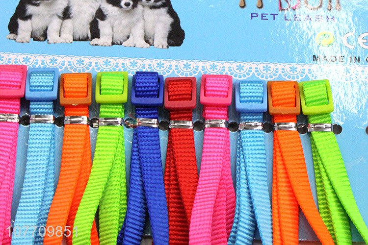 Factory supply simple design pets dogs bell collar