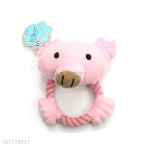 Best selling cute design pig shape interactive pets toys