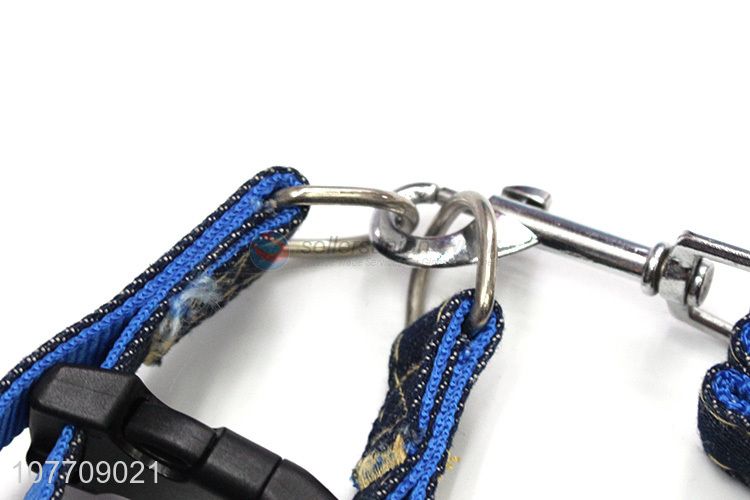 New arrival blue petsdurable leash with high quality