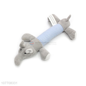 Professional eco friendly elephant shape pets toys