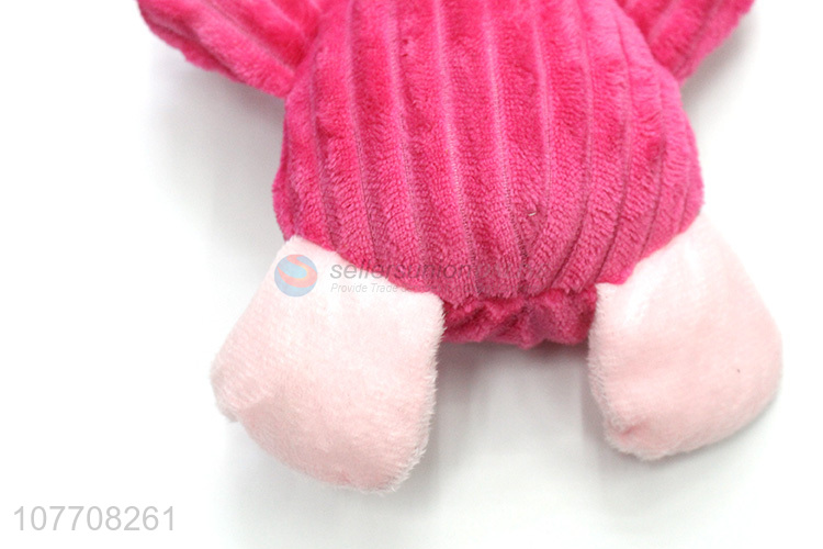 Cute design pig shape pet toys with high quality