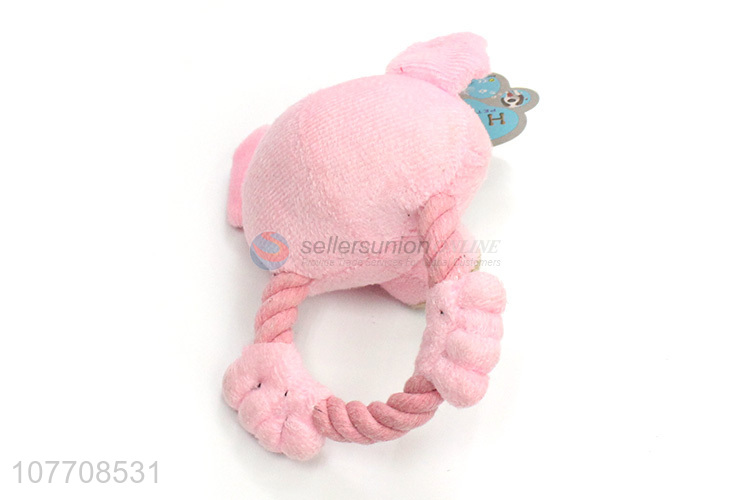 Best selling cute design pig shape interactive pets toys