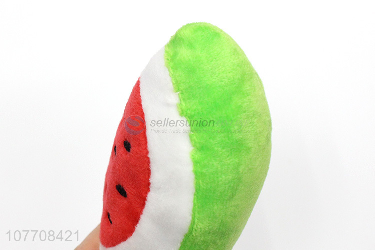 Cheap price fruit shape soft durable pets toys for sale