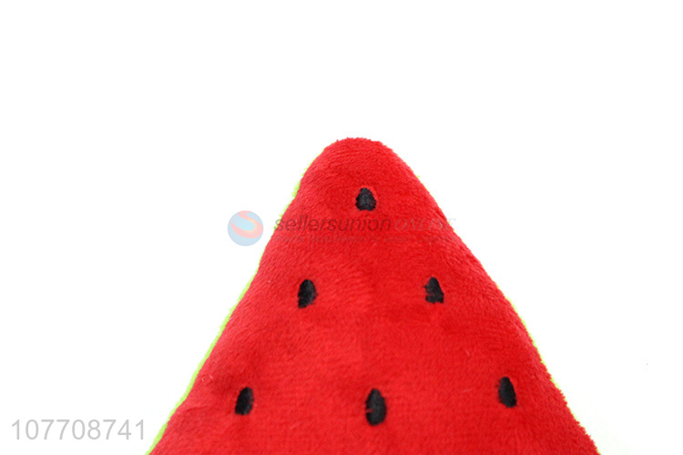 New arrival fruit shape plush interactive pets toys