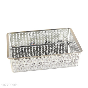 Factory direct household storage utensils and sundries plating storage basket