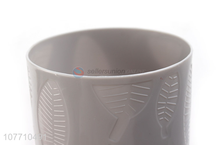 New arrival leaf pattern household mouthwash cup toothbrush cup