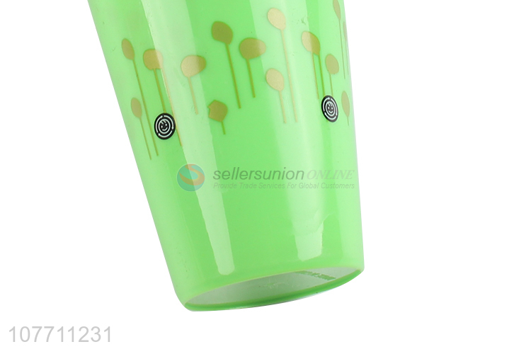Low price reusable plastic tooth cup tooth mug toothbrush holder set