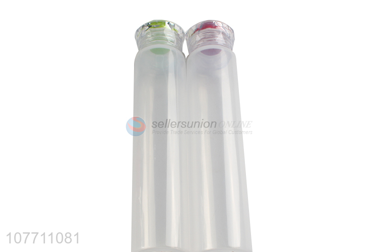 Good sale creative diamond head plastic water bottle drinking bottle