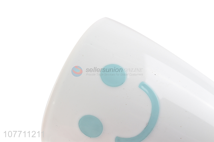 Food grade plastic tooth mug bpa free toothbrush holder for sales promotion