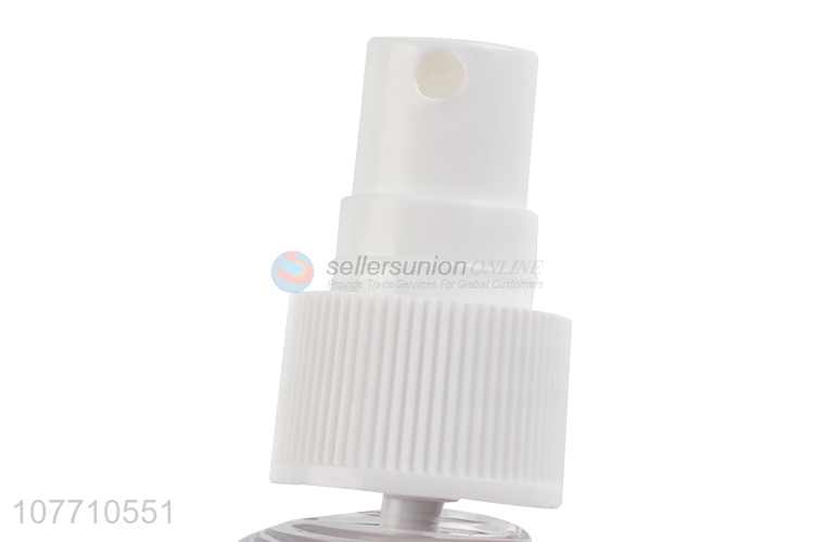 Wholesale 80ml clear empty cosmetic spray bottle plastic bottle for travel