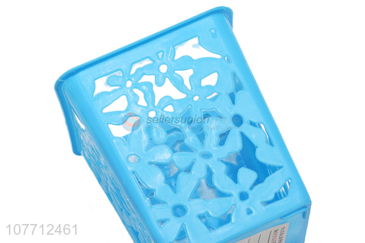 Best Quality Square Storage Basket Desk Organizer Plastic Pen Container