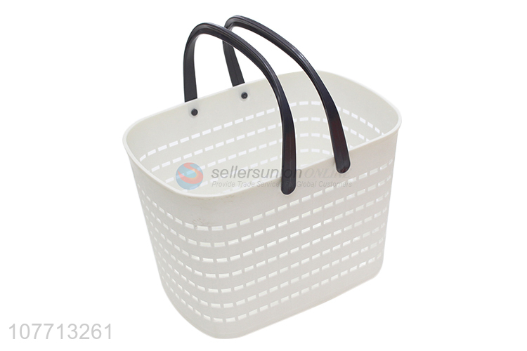 Best Quality Multifunction Plastic Storage Basket With Handle