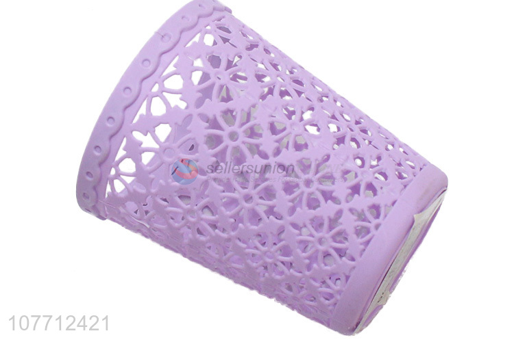 Wholesale Purple Plastic Storage Basket Popular Desk Organizer