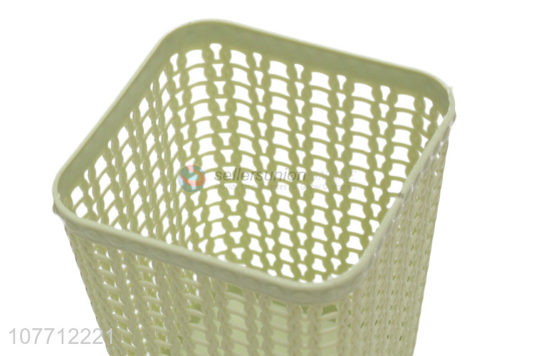 Best Quality Plastic Storage Basket Desk Organizer Pen Container