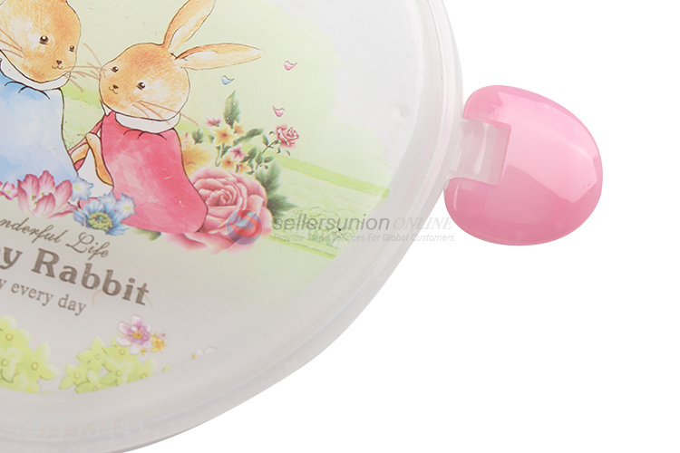 Wholesale portable love lunch box split lunch box with fork