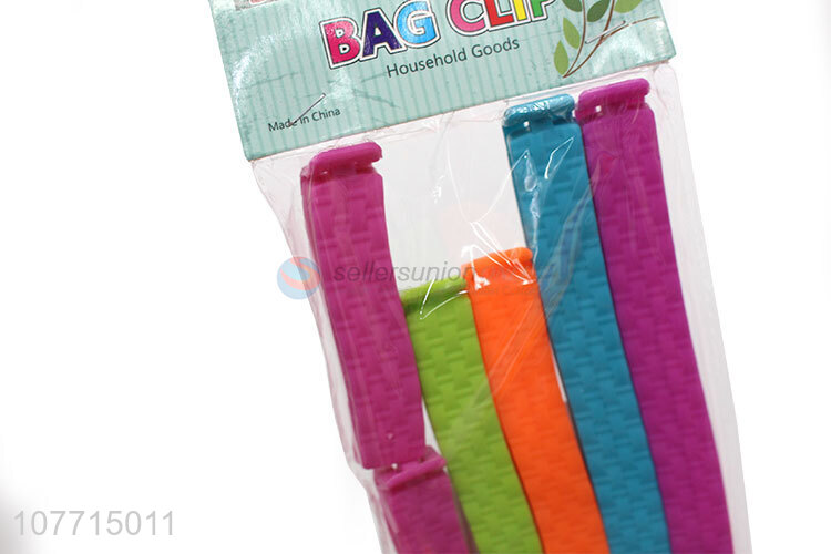 Wholesale Household Bag Clips Colorful Storage Sealing Clips Set