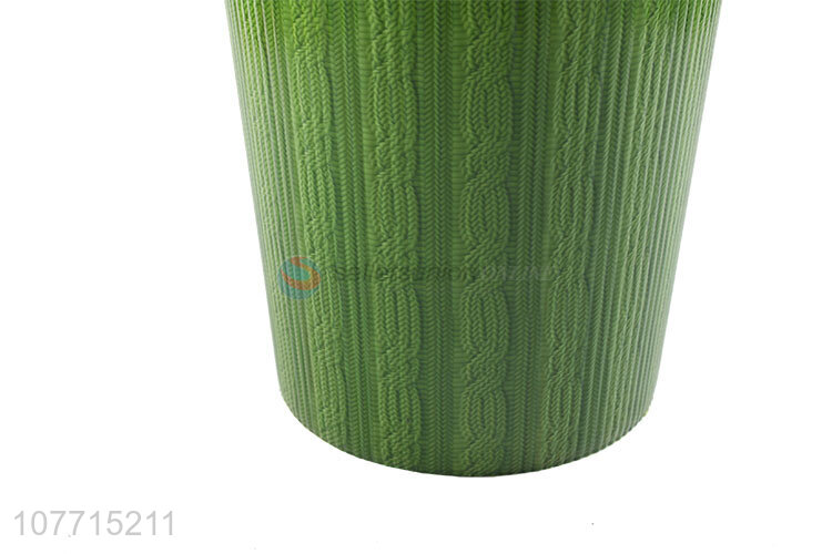 Fashion Style Plastic Trash Can Round Garbage Bin Wholesale