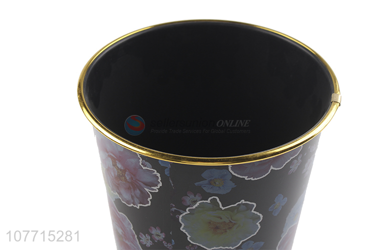 Good Quality Plastic Garbage Bin Round Trash Can For Home And Office