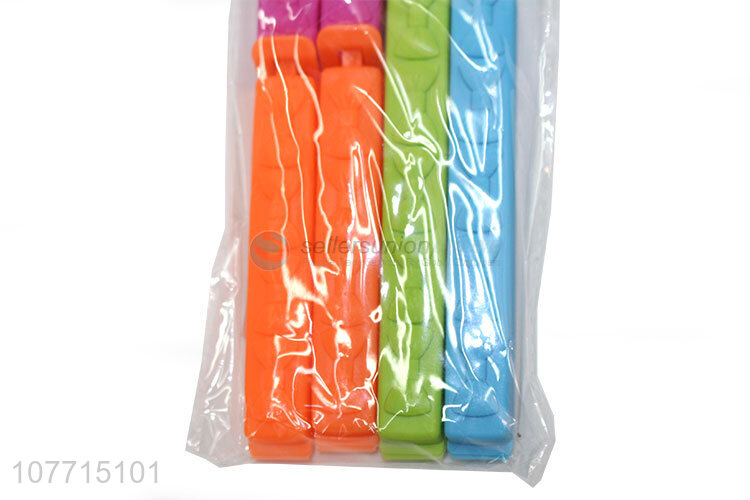 New Arrival Plastic Bag Clips Colorful Storage Sealing Clips Set