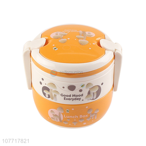 Portable heating leakproof bento food warmer container 