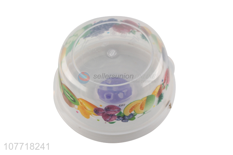 Sealed plastic bento food storage preservation boxes