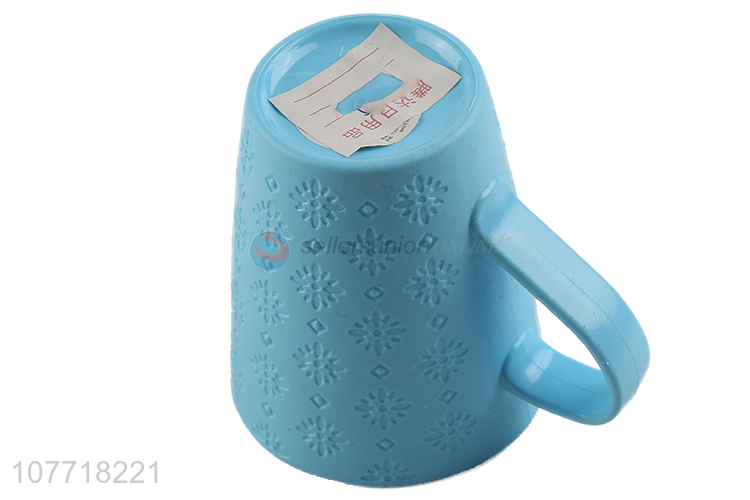 Hot product plastic blue cup for bathroom or kitchen