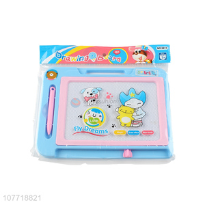 Educational kids plastic magic writing toy erasable drawing board