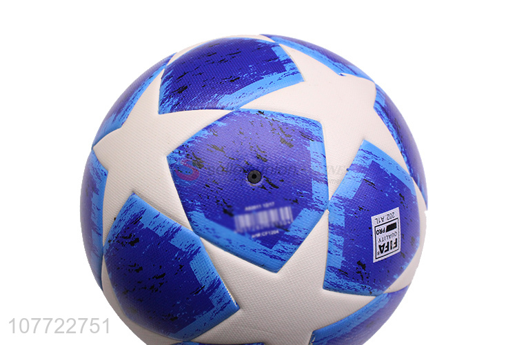 Hot sale five-pointed star football No. 5 laminated football