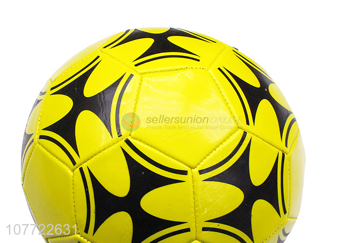 Hot selling toy ball inflatable racket ball sport No. 5 pvc football