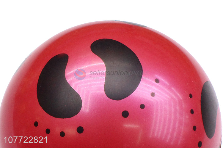 Factory direct sale red toy ball children explosion-proof pvc ball