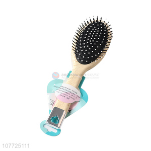 Fashion plastic wet hair brush comb with strong pins