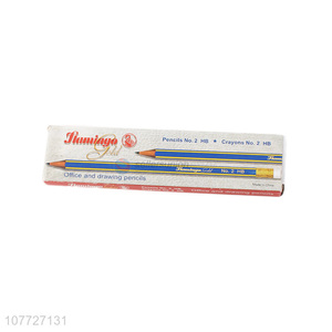 Wholesale 12 Pieces HB Pencils Office Drawing Pencil Set