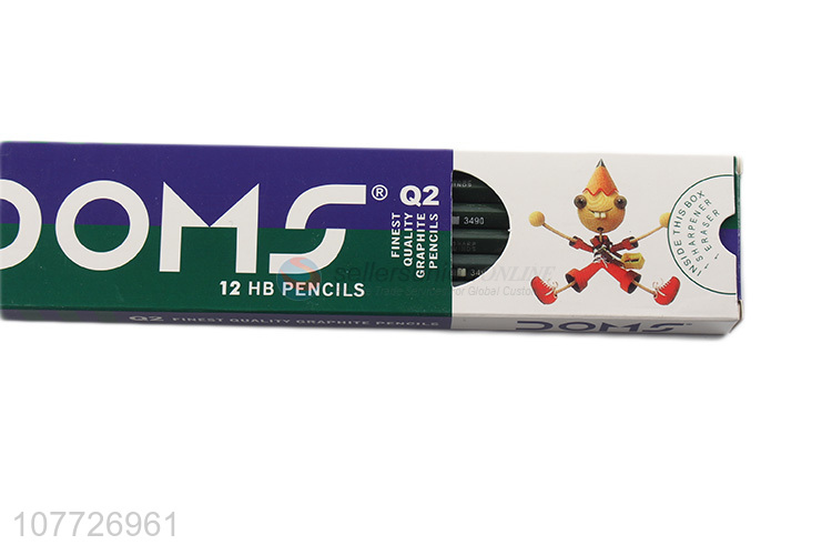 Good Price 12 Pieces Hb Pencil Drawing Pencil Students Pencil Set