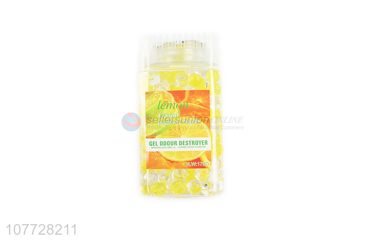 High-quality crystal fragrance beads air lemon flavor solid air freshener