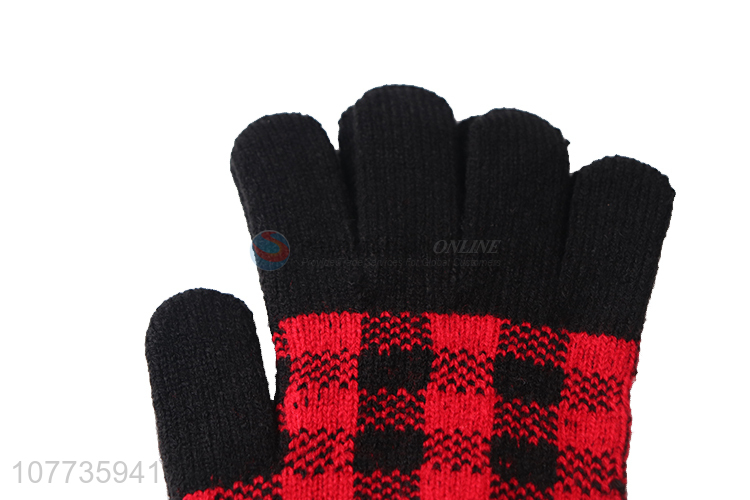 Hot sale knitted gloves keep warm winter gloves