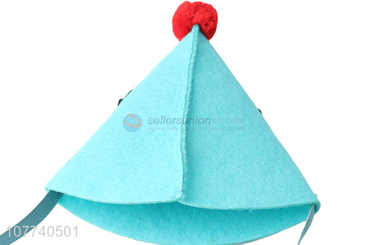 New blue holiday party cosplay decoration performance props for children