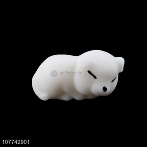 Wholesale white fox naive decompression rebound toy