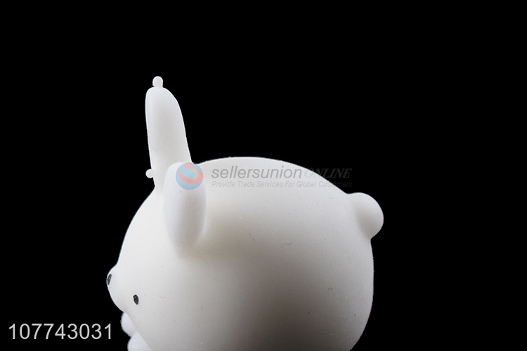 Hot sale white rabbit vent toy decompression toy