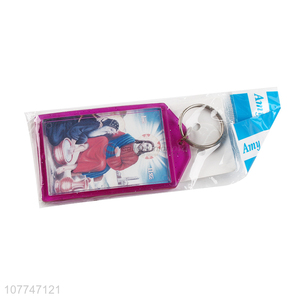 High Quality Acrylic Key Tag Fashion Key Chain Wholesale