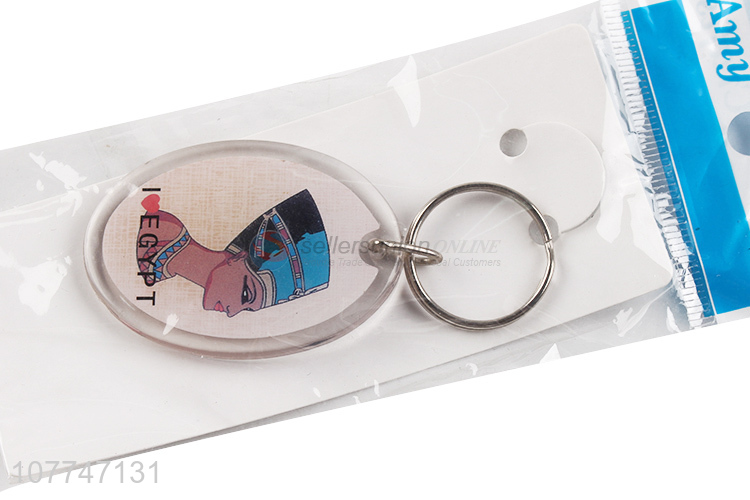 Unique Design Acrylic Key Chain Portable Key Ring