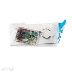 Cool Design Acrylic Pendant Key Ring Customizable Keychains