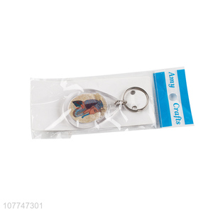 Best Quality Plastic Key Rings Custom Keychains For Sale